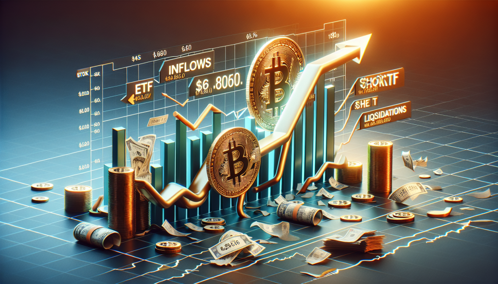 "Bitcoin Closes In on $69K High: The Impact of ETF Influx and Short Liquidations"