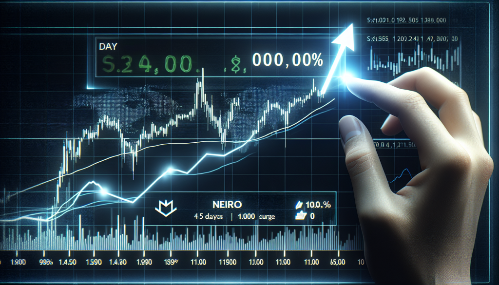 "Defying Market Downturn, Neiro Skyrockets by 100% in Remarkable 5-Day Surge"