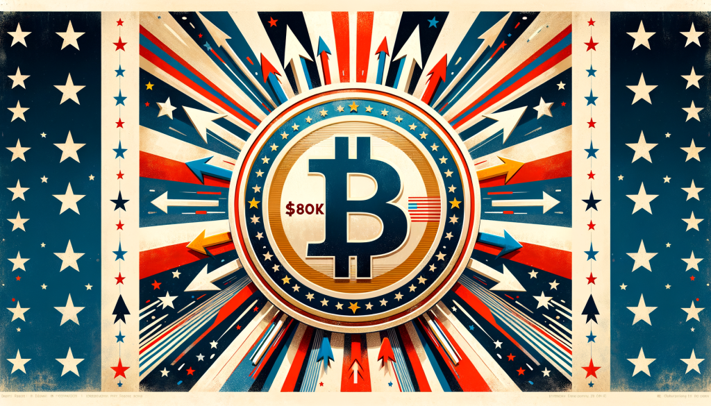 "Post-Election Bitcoin Expectations: 20% Chance of Soaring to $80K, Options Indicate"