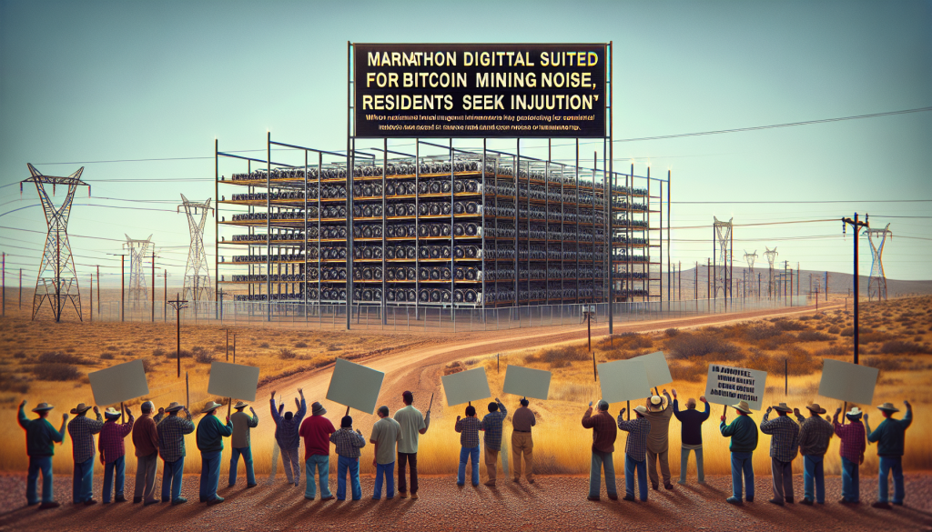 Texas Residents Pursue Legal Action Against Marathon Digital Over Bitcoin Mining Disturbance