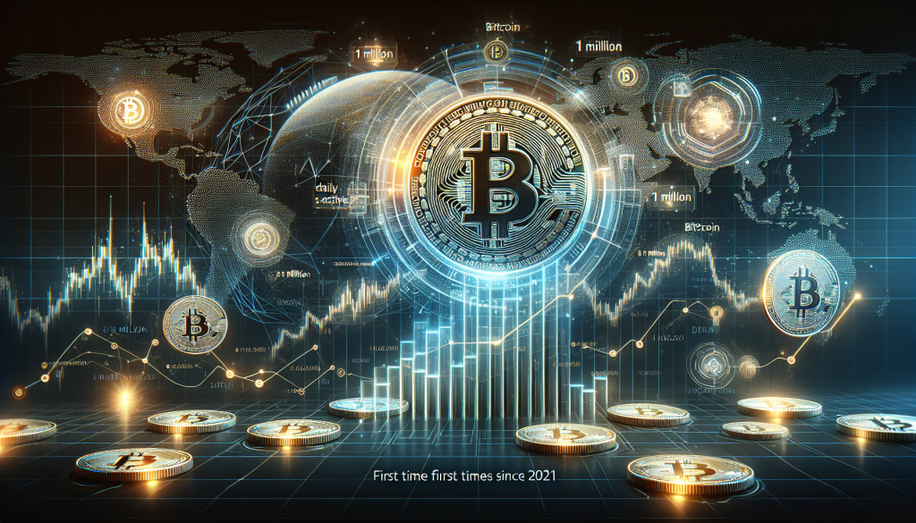 Bitcoin Activity Soars with Nearly 1M Daily Addresses, Hits New 2022 Peak