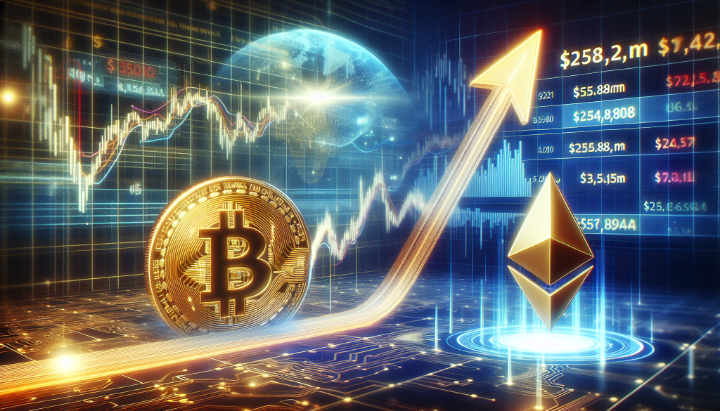 Bitcoin ETFs Rebound to $254.82m, while ETH Funds Struggle to Catch Up