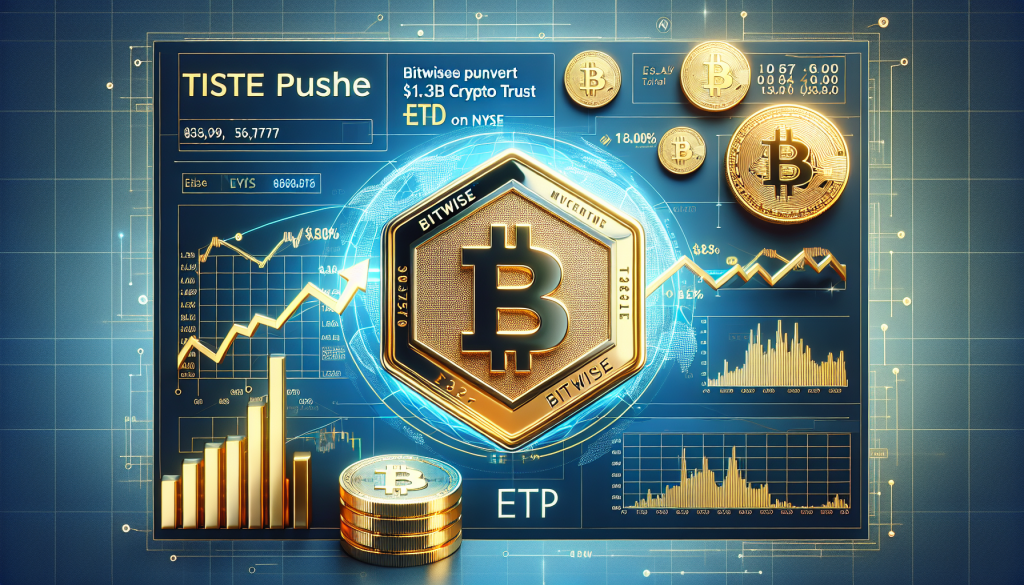 Bitwise Aims to Transform $1.3b Crypto Trust into ETP on NYSE