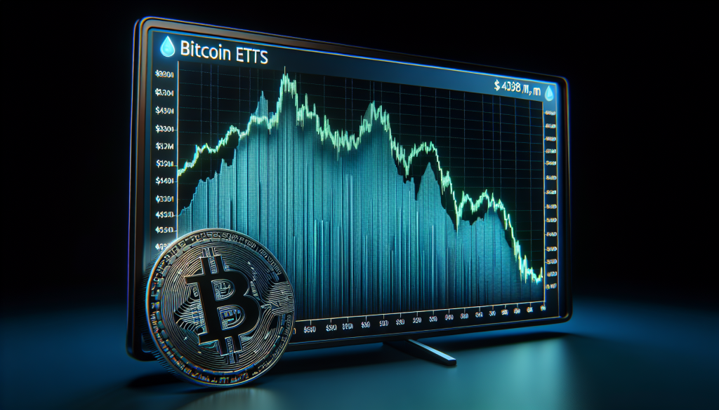 "Crypto Investors Pull $438m from Bitcoin ETFs Amidst Market Dip Below $93k"