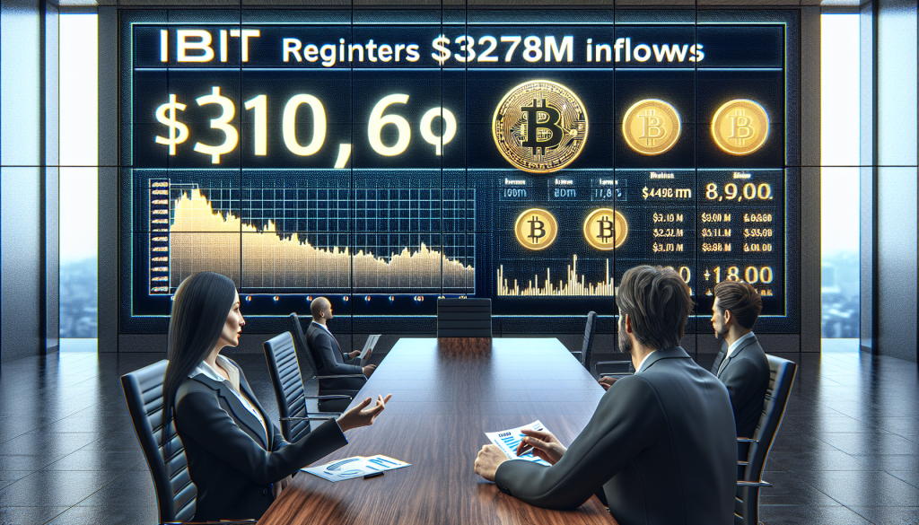 Despite Bitcoin's Drop Below $69K, BlackRock's IBIT Breaks in $318.8m Inflows