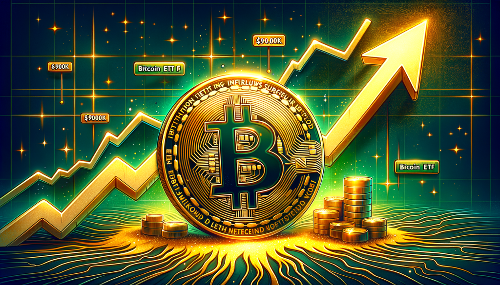 Surge in Bitcoin ETF Investments as Value Approaches $90K - Are We Nearing $100K?