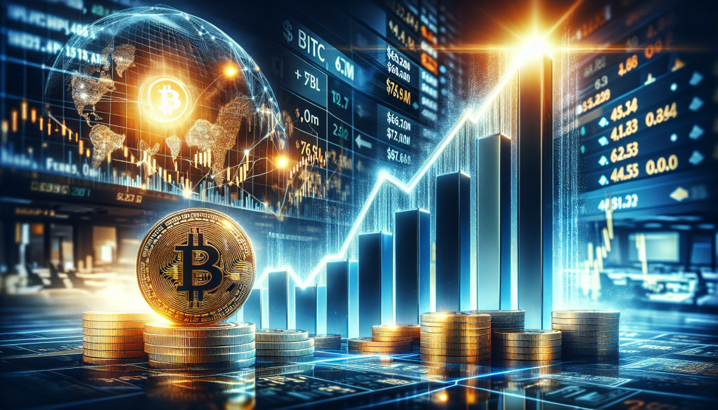 Surge in Bitcoin ETFs with $621.9m Inflows Amid BTC’s Record-Breaking $76K High