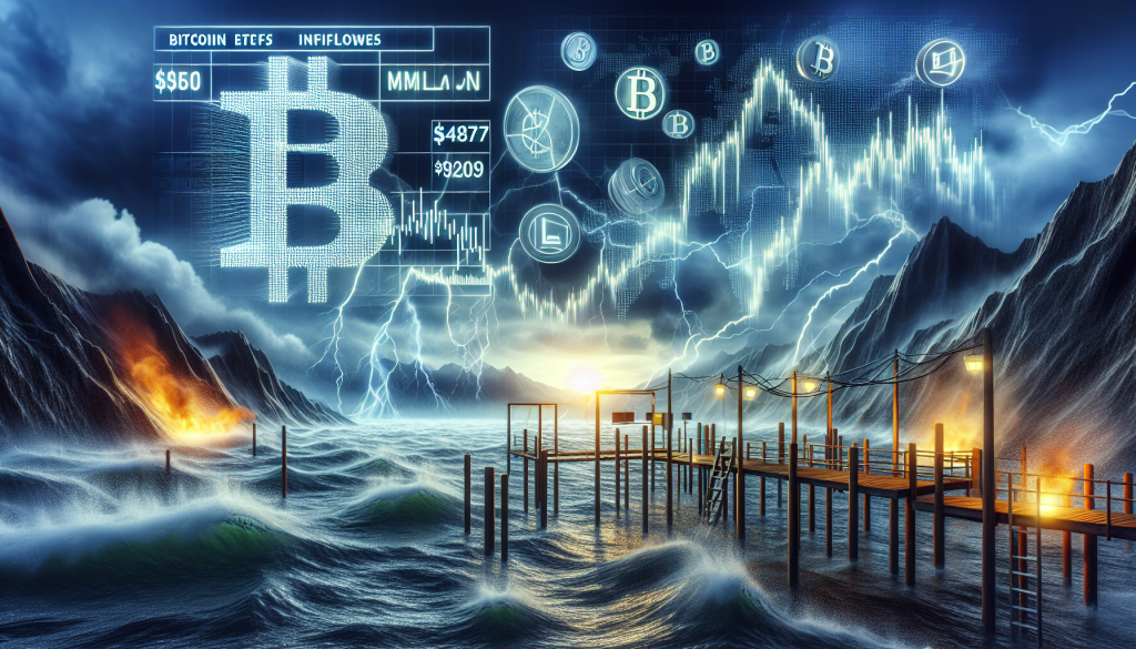 "Despite BTC's Abrupt Drop, Bitcoin ETFs Secure $479m Inflows"