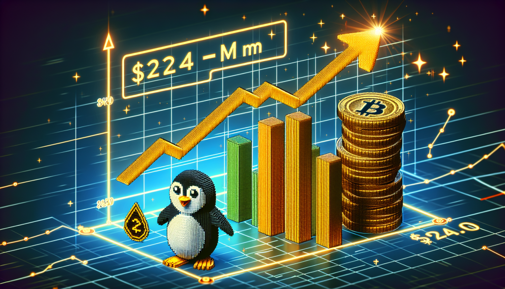 Surge in Pudgy Penguins Sales Boosts NFT Market to $224m