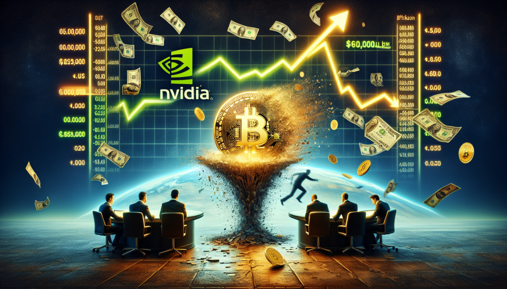 "Nvidia Shares Plummet, Erasing $600b from US Market; Bitcoin Remains Analysts' Goldmine"