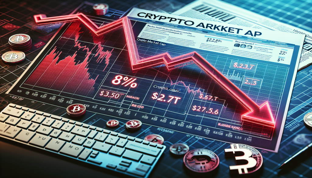 Crypto Market Slumps by 8%: Is $2.7 Trillion the New Norm After Recent Crash?