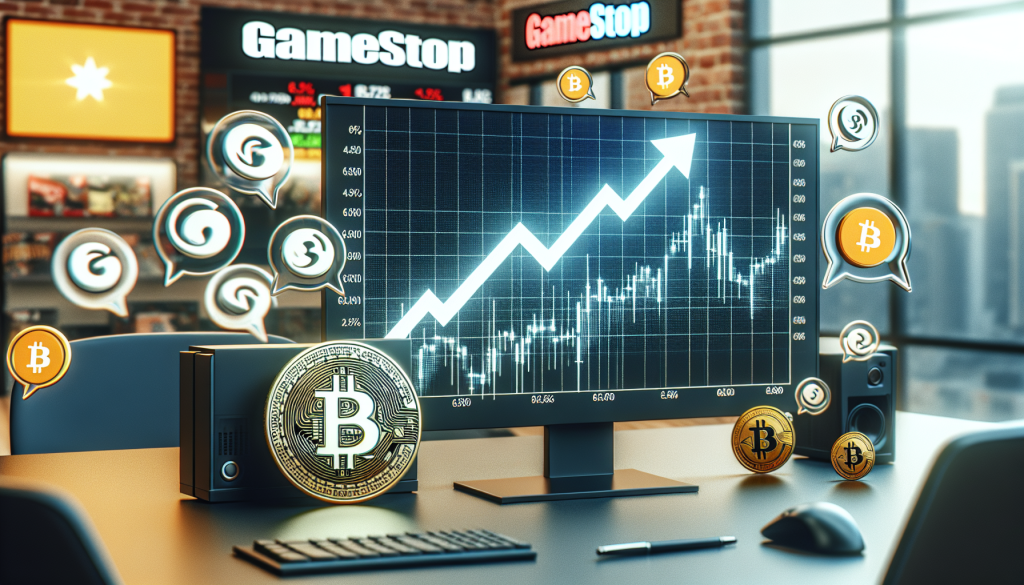 "GameStop's Stock Jumps Amid Speculations of Bitcoin Inclusion"