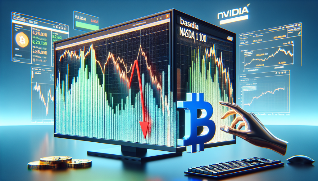 "NVIDIA Earnings Anticipation Triggers NASDAQ 100 and Bitcoin Value Plunge"