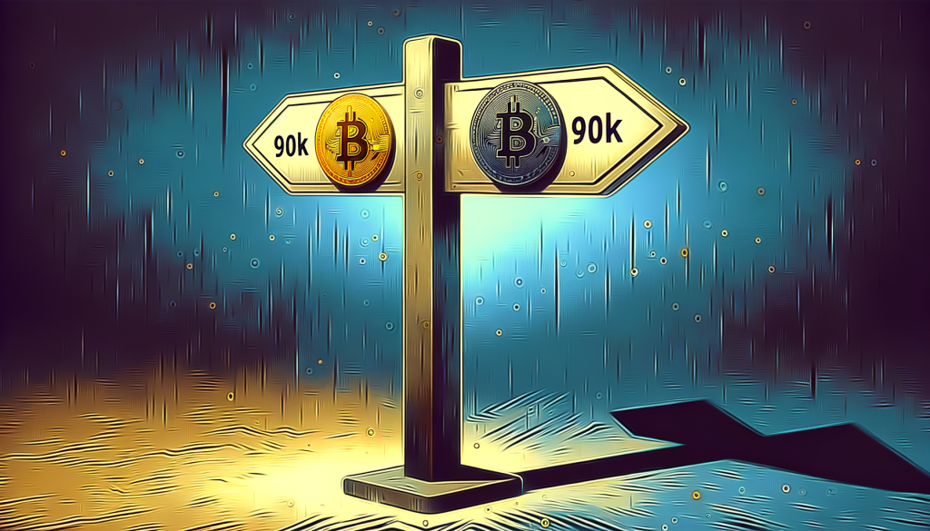 Bitcoin's Uncertain Future: Surging to $90K or Facing a Major Drop?