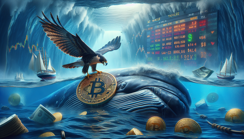 Whale Stirs with 300 BTC Transfer to FalconX Amidst Bitcoin's Ascent to $84k CME Gap